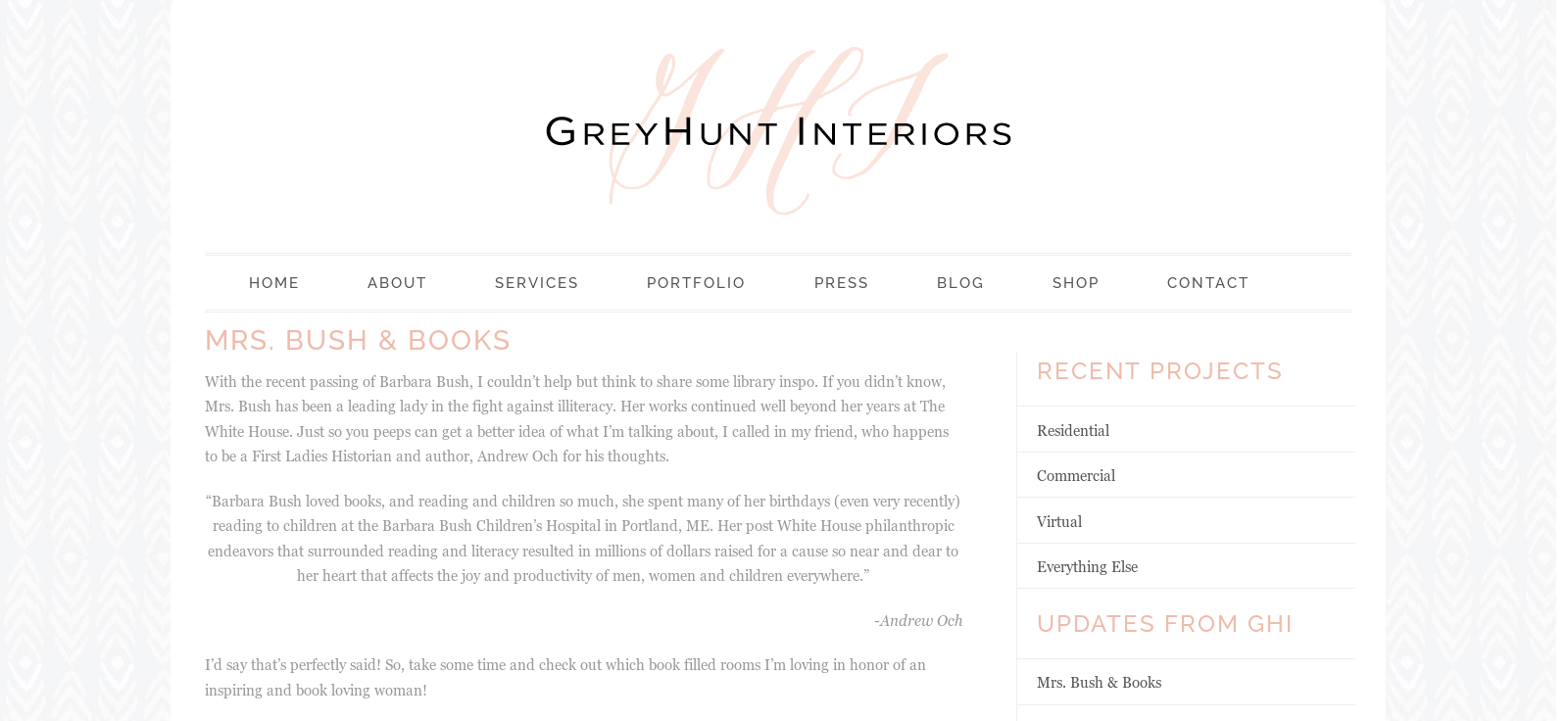 Grey Hunt Interiors Image